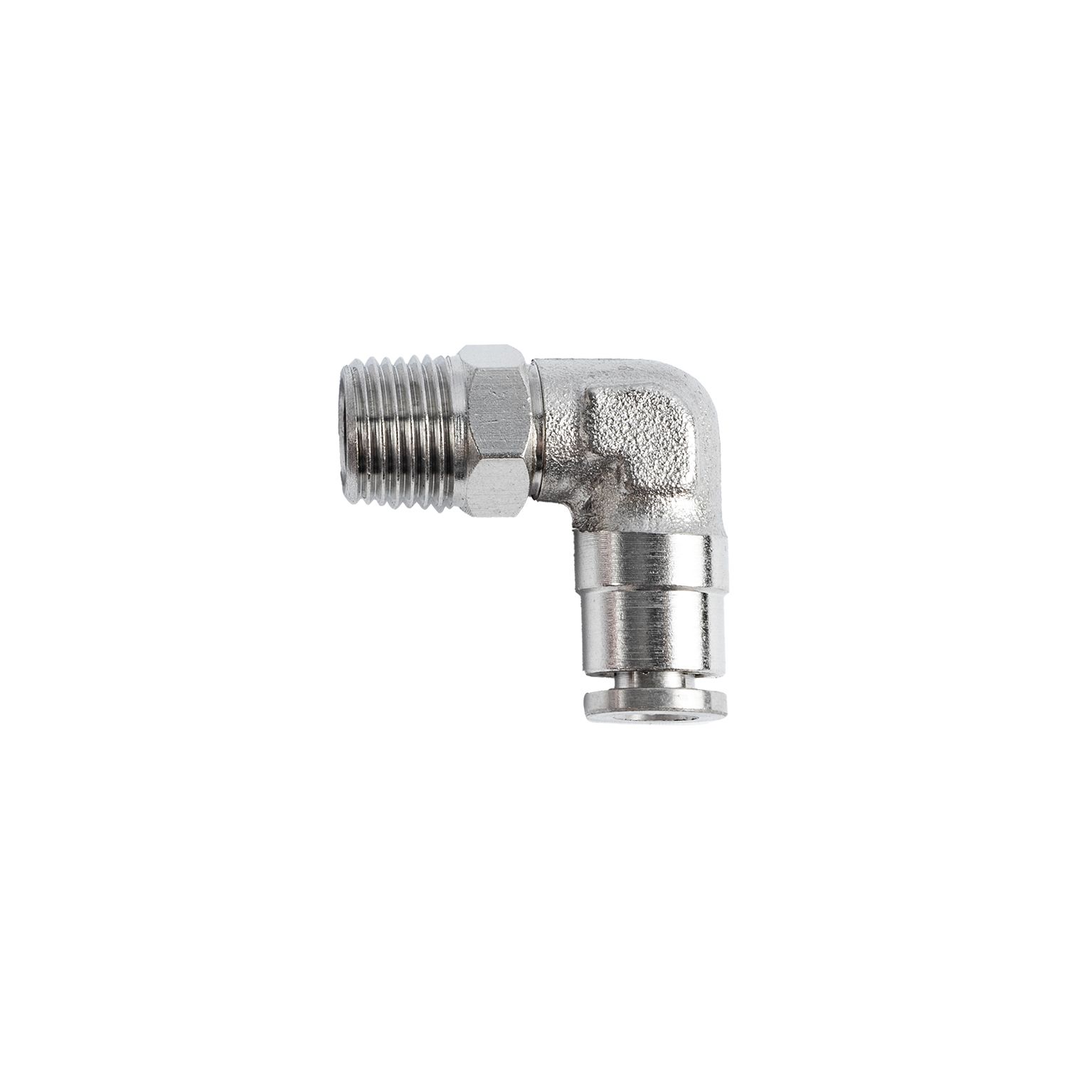 Metal Pu Fitting Elbow 4mm 1/8' M